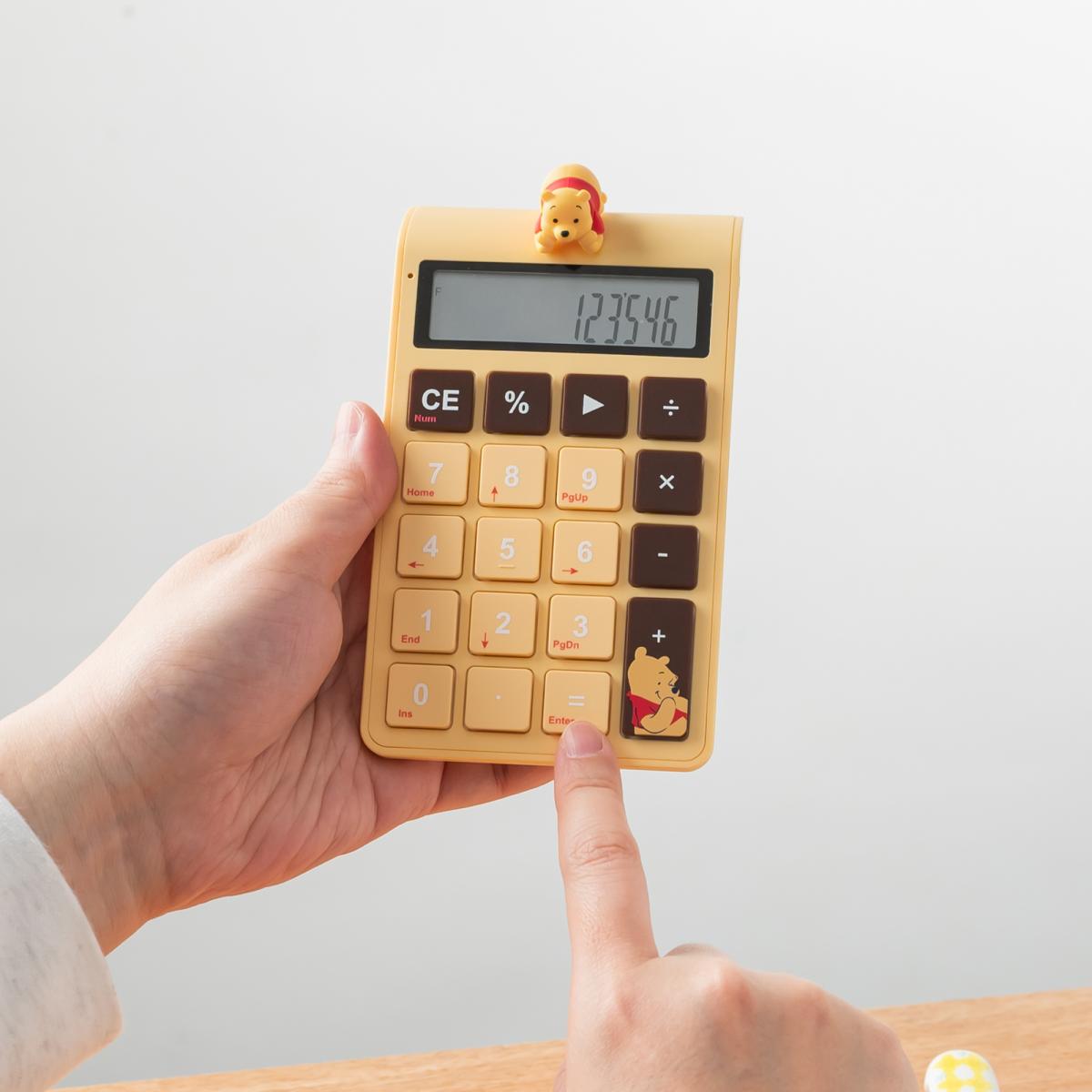 小熊維尼系列 數字鍵盤計算機