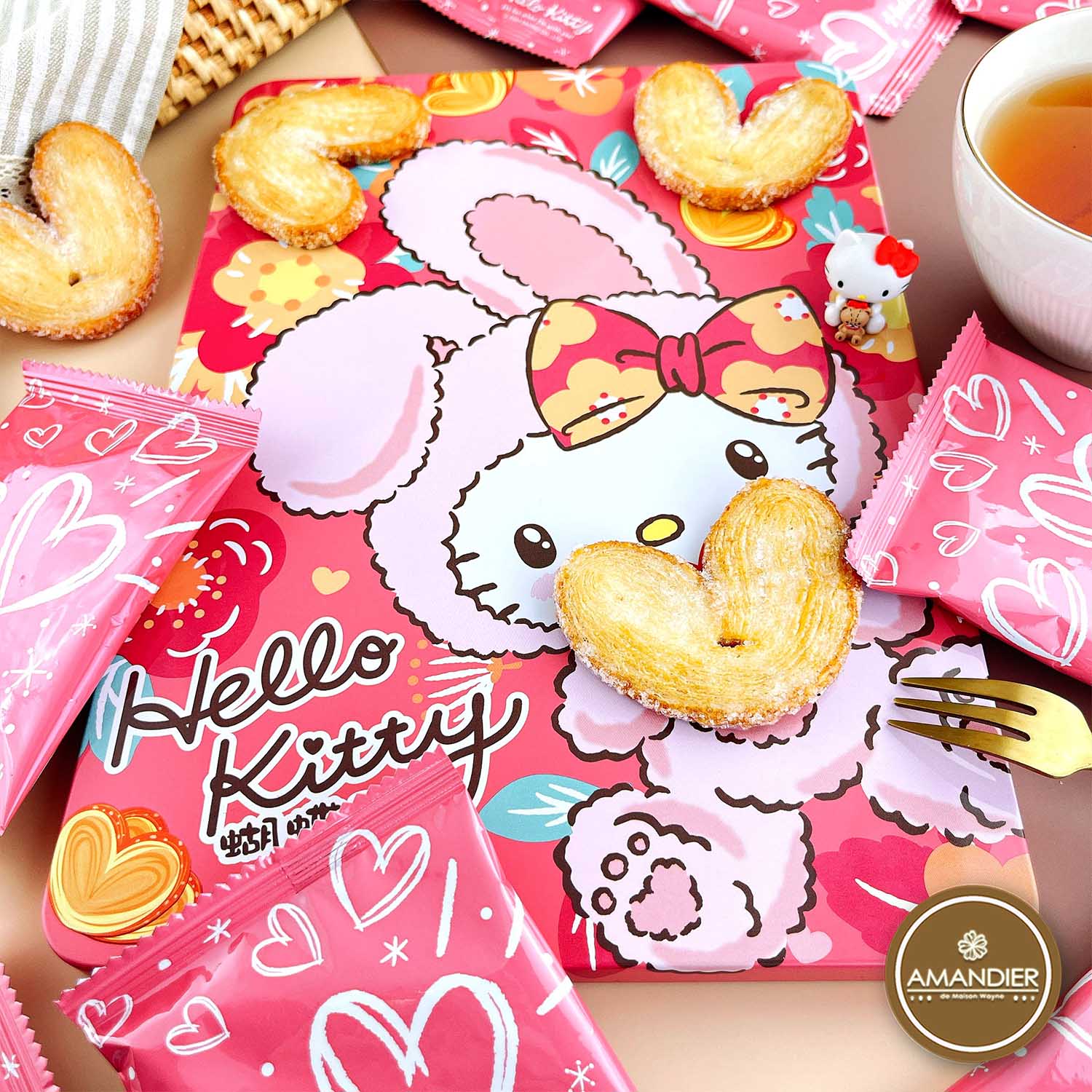 Hello Kitty蝴蝶酥禮盒-兔年限定版