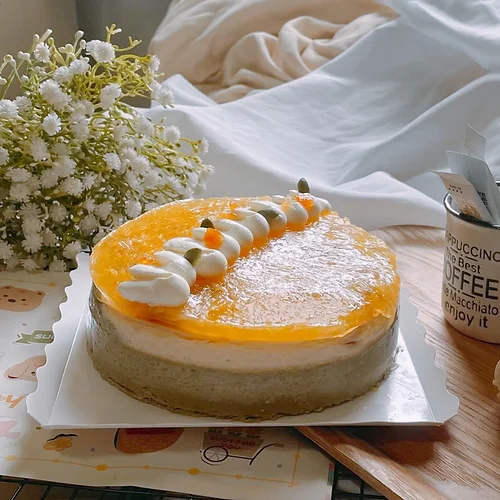 橙香茉莉乳酪蛋糕