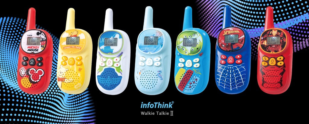 【Infothink】迪士尼系列兒童對講機 -共5種款式（預購商品，4月13日結單）