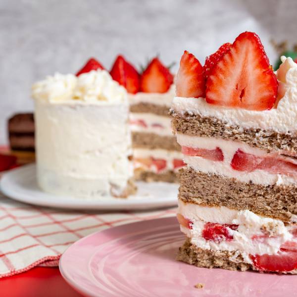 🍓季節限定🍓【甜野新星】雪莓伯爵蛋糕