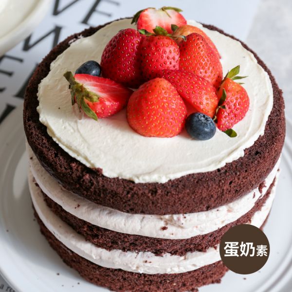 【甜野新星】黑莓鮮奶油蛋糕