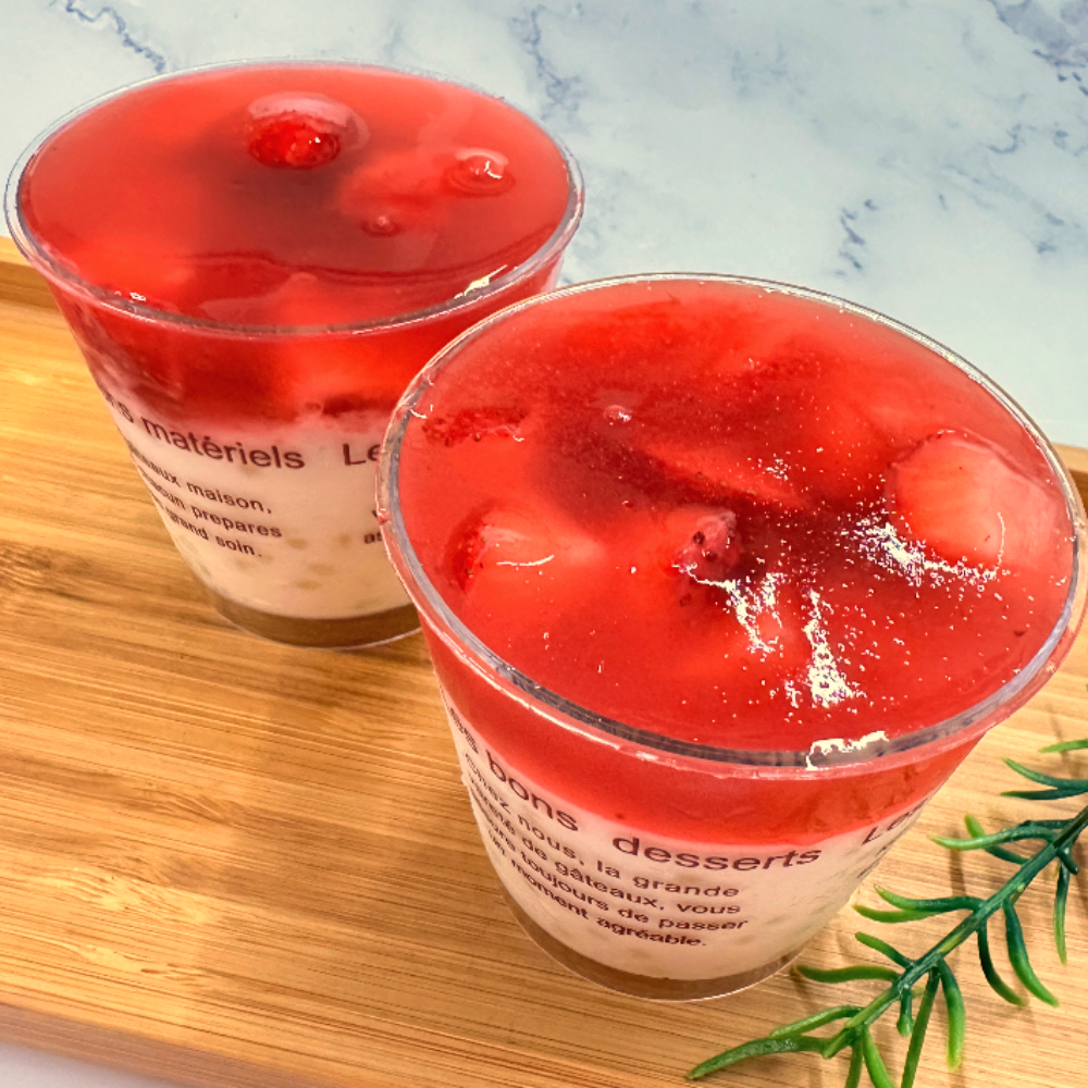草莓季免運🍓【連珍】增量版草莓奶酪4杯