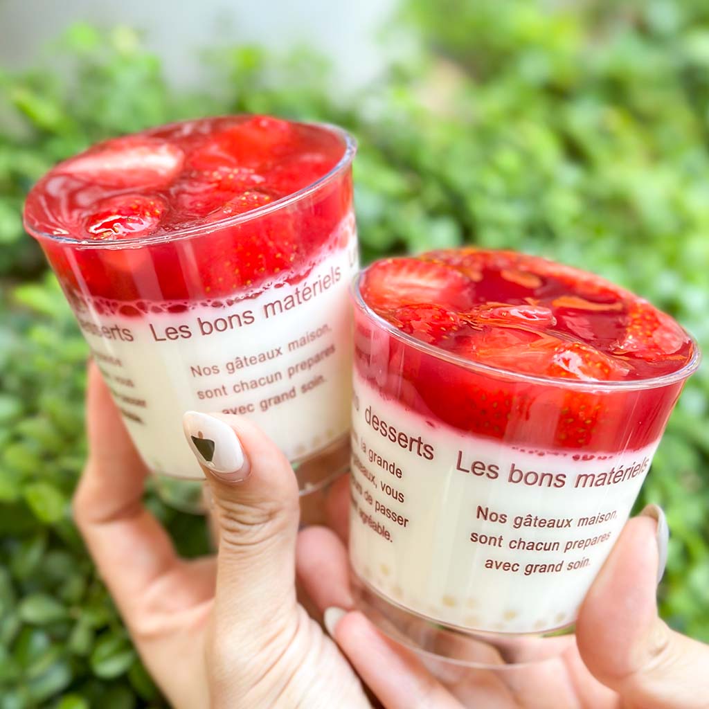 草莓季免運🍓【連珍】增量版草莓奶酪4杯+芋泥球4入+草莓芋泥球3入
