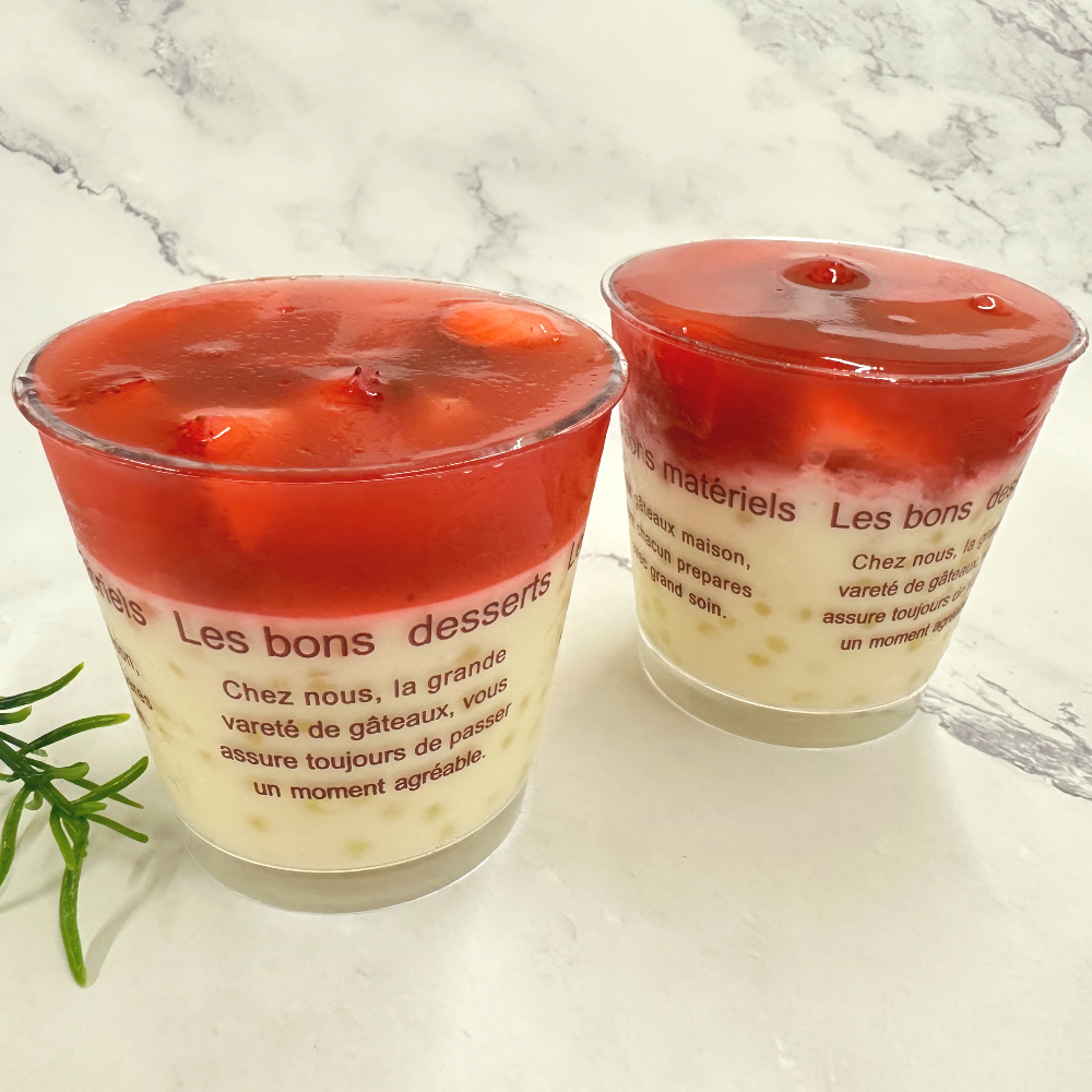 草莓季免運🍓【連珍】增量版草莓奶酪4杯