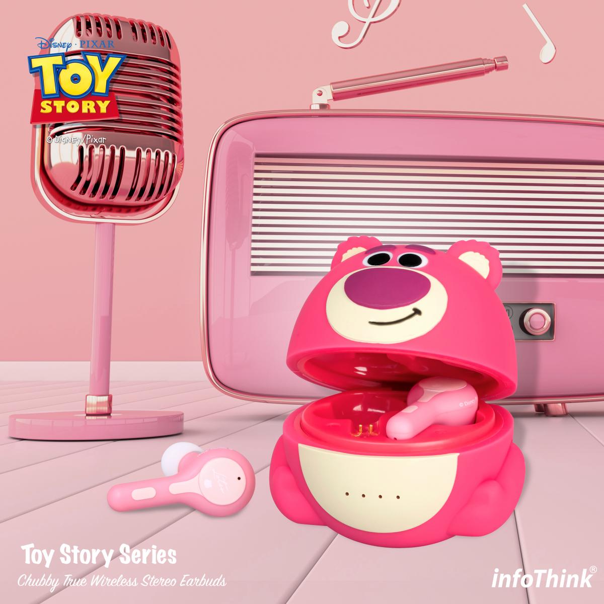 【Infothink】玩具總動員系列真無線藍牙耳機- 熊抱哥（預購商品，4月13日結單）