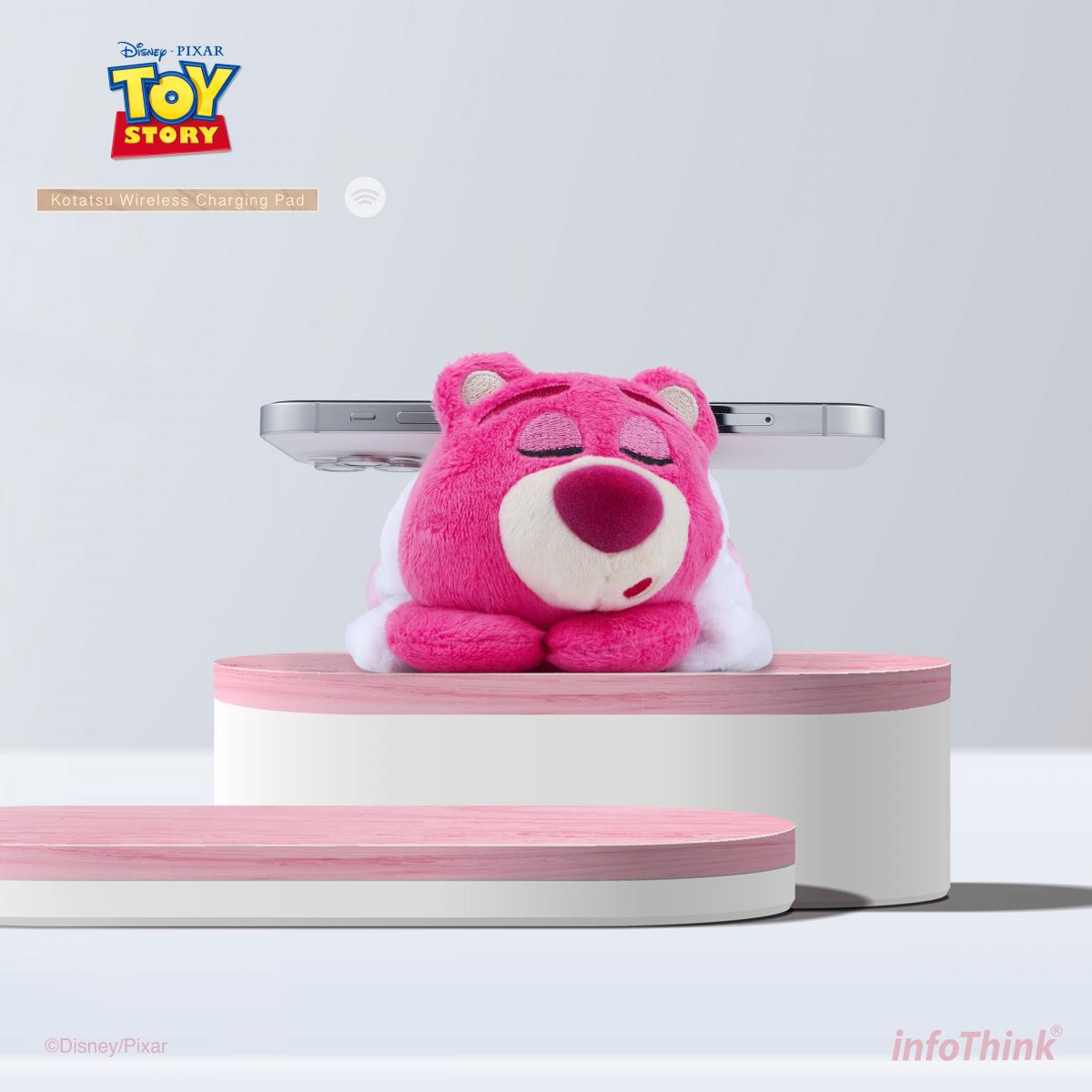 【Infothink】熊抱哥系列暖桌無線充電座（預購商品，3月23日結單）