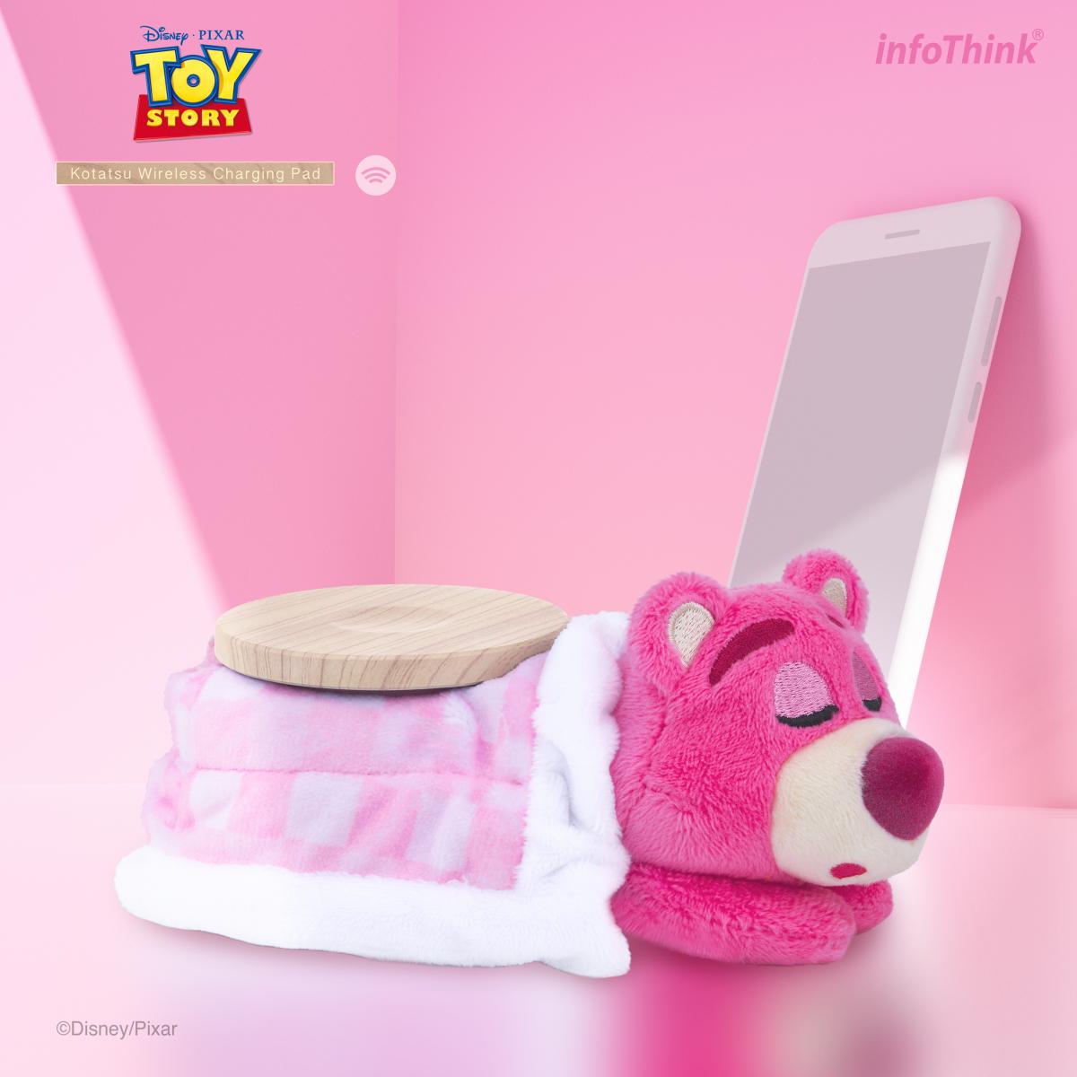 【Infothink】熊抱哥系列暖桌無線充電座（預購商品，3月23日結單）