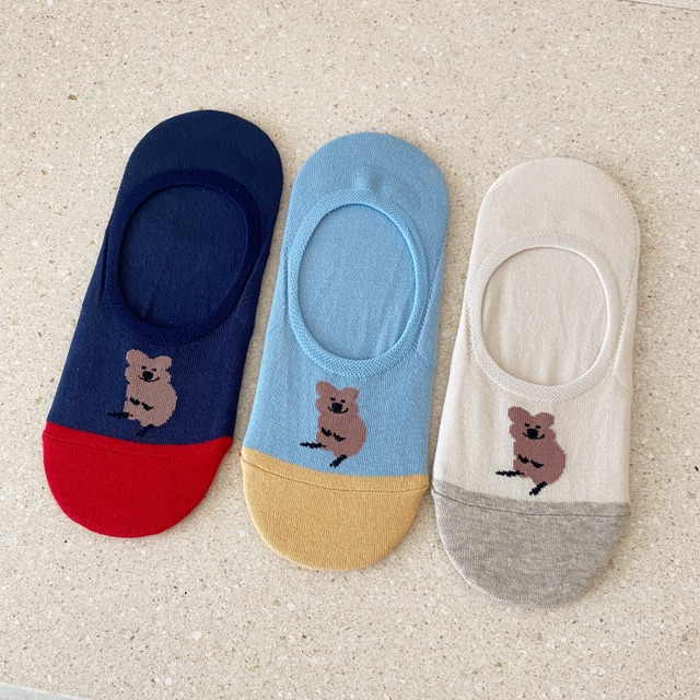 韓國🇰🇷 正版 Dinotaeng文創-短尾矮袋鼠 船型襪/隱形襪