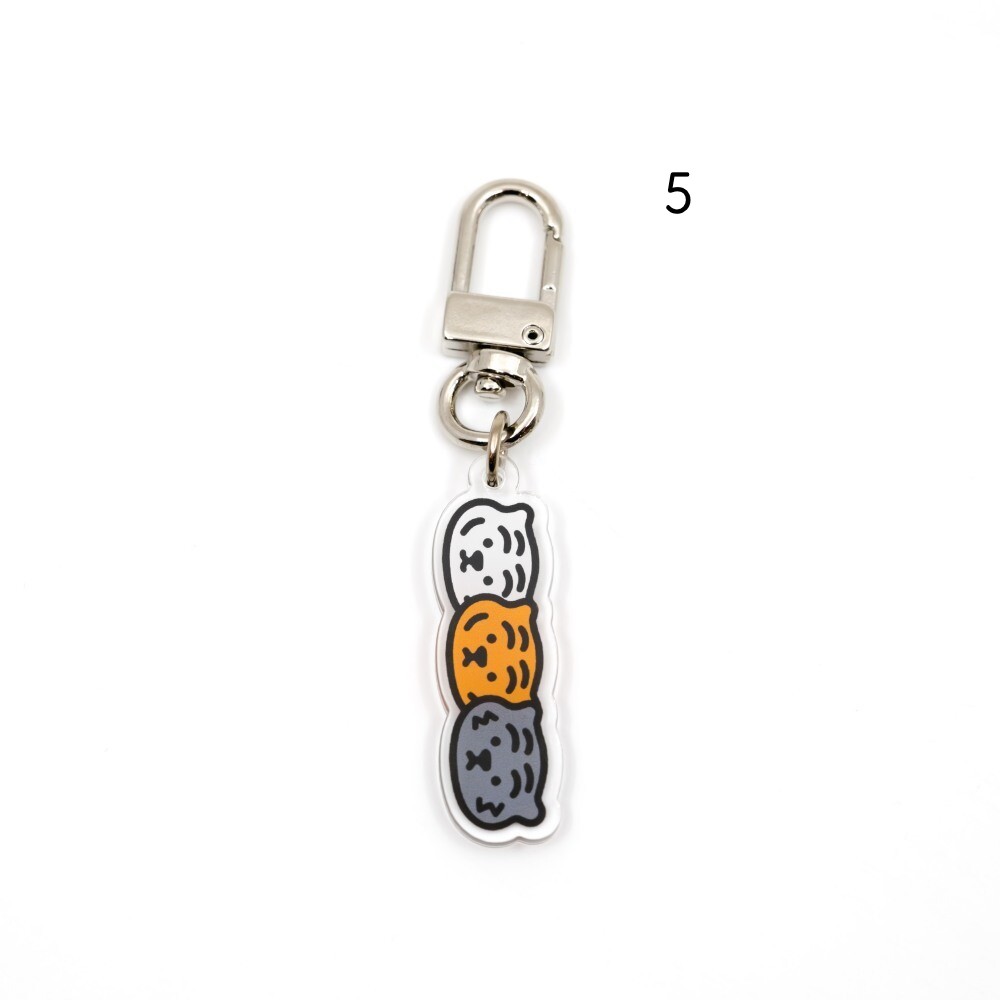 韓國🇰🇷 正版 MUZIK TIGER文創-Key ring 鑰匙圈吊飾（5款）
