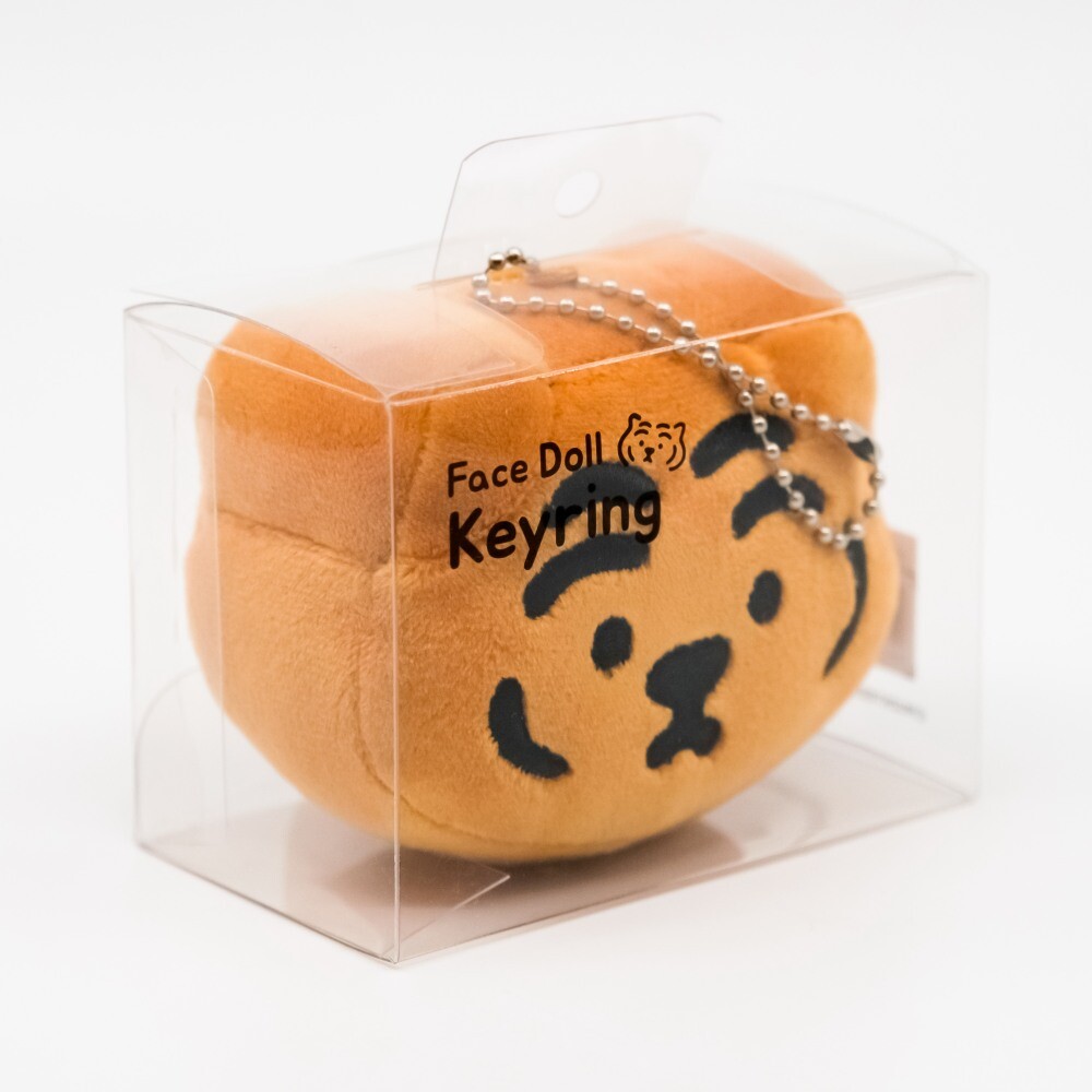 韓國🇰🇷 正版 MUZIK TIGER文創-Face Doll Keyring 公仔鑰匙扣（2款）