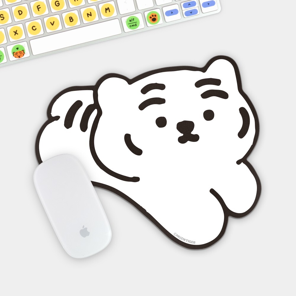 韓國🇰🇷 正版 MUZIK TIGER文創-PVC Mouse Pad 滑鼠墊(5款)
