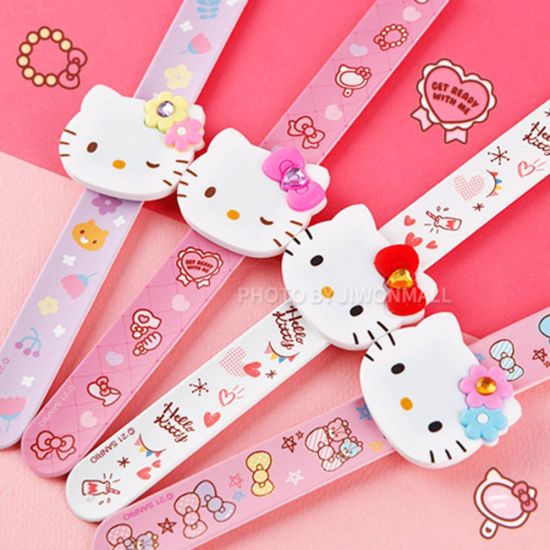 韓國🇰🇷 正版 三麗鷗 Hello Kitty 凱蒂貓 啪啪兒童手錶 數字顯示電子錶 造型卡通錶 拍拍電子手錶（4款）