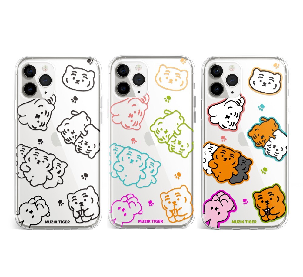 韓國🇰🇷 正版 MUZIK TIGER文創-Waglewagle Tiger Phone Case 手機殼（3款）