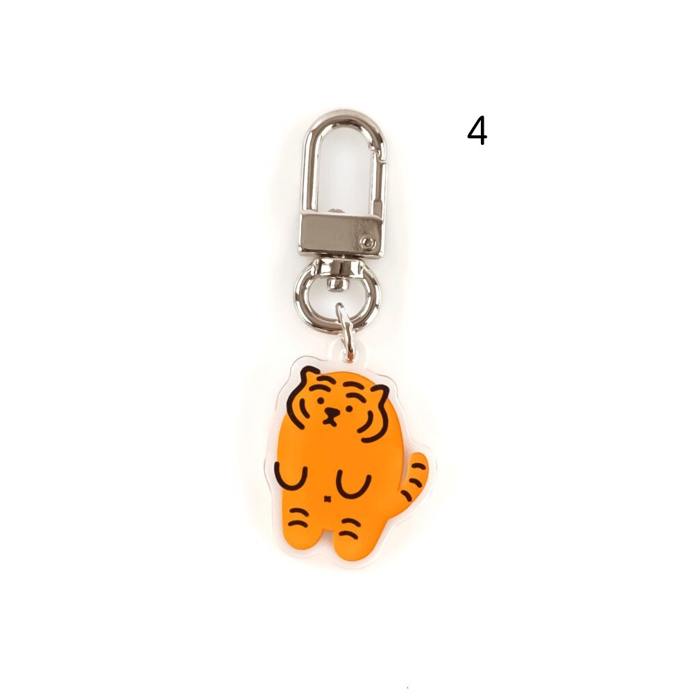 韓國🇰🇷 正版 MUZIK TIGER文創-Key ring 鑰匙圈吊飾（5款）