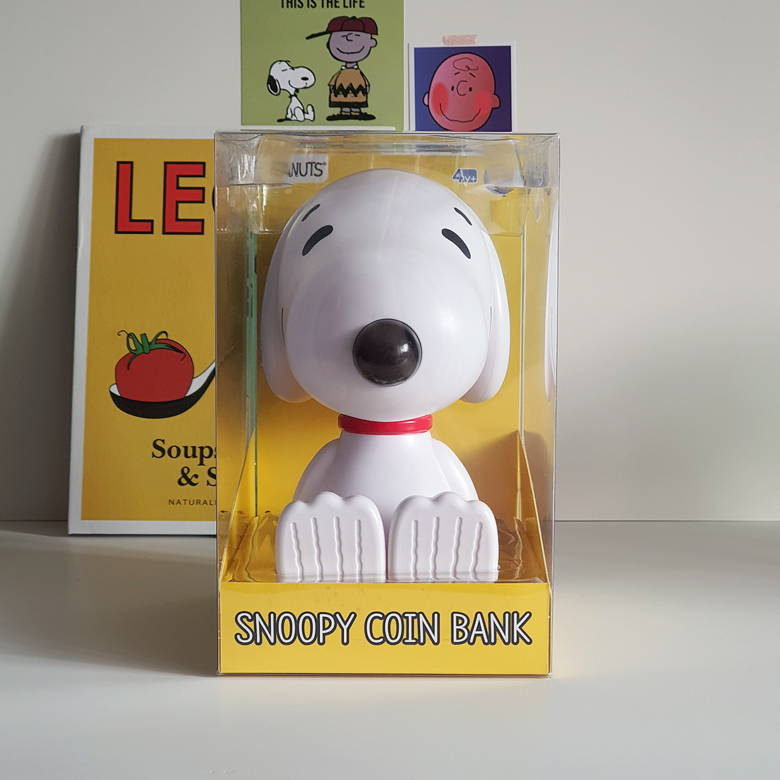 韓國🇰🇷 正版 SNOOPY 史努比  立體存錢筒 存錢桶