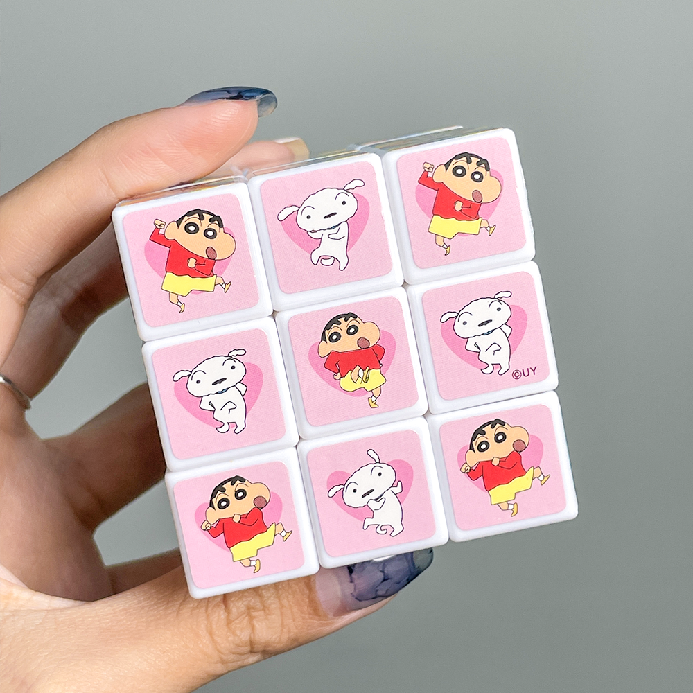 ❗️蠟筆小新❗️ 韓國正版 心臟病桌遊+魔術方塊免運組 多人桌遊 紙牌遊戲 桌遊 3X3魔術方塊 魔方 益智