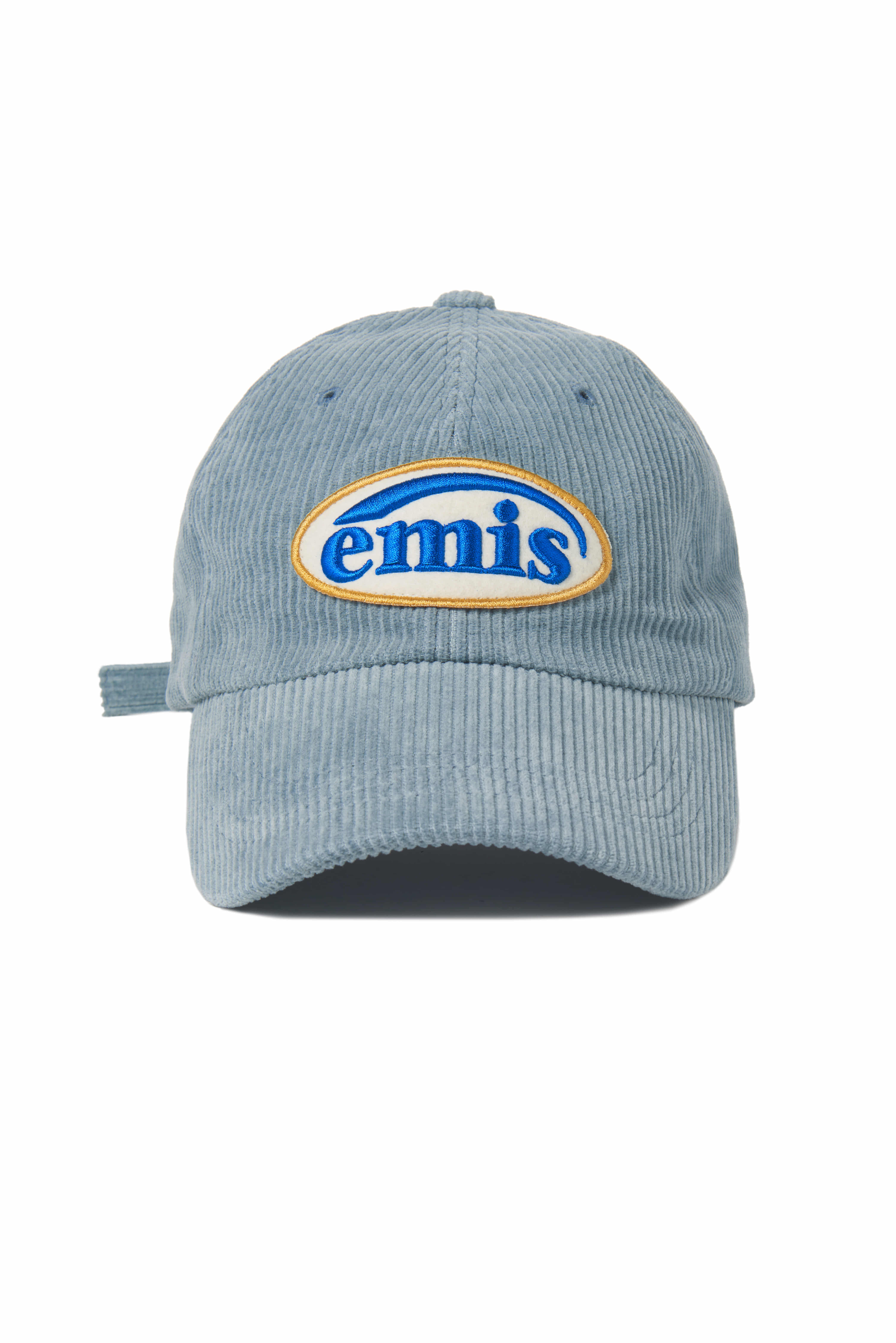 ❗🇰🇷韓國正版❗ emis 帽子 EMIS字母刺繡 燈芯絨 WAPPEN 休閒可調節棒球帽 （3色可選）