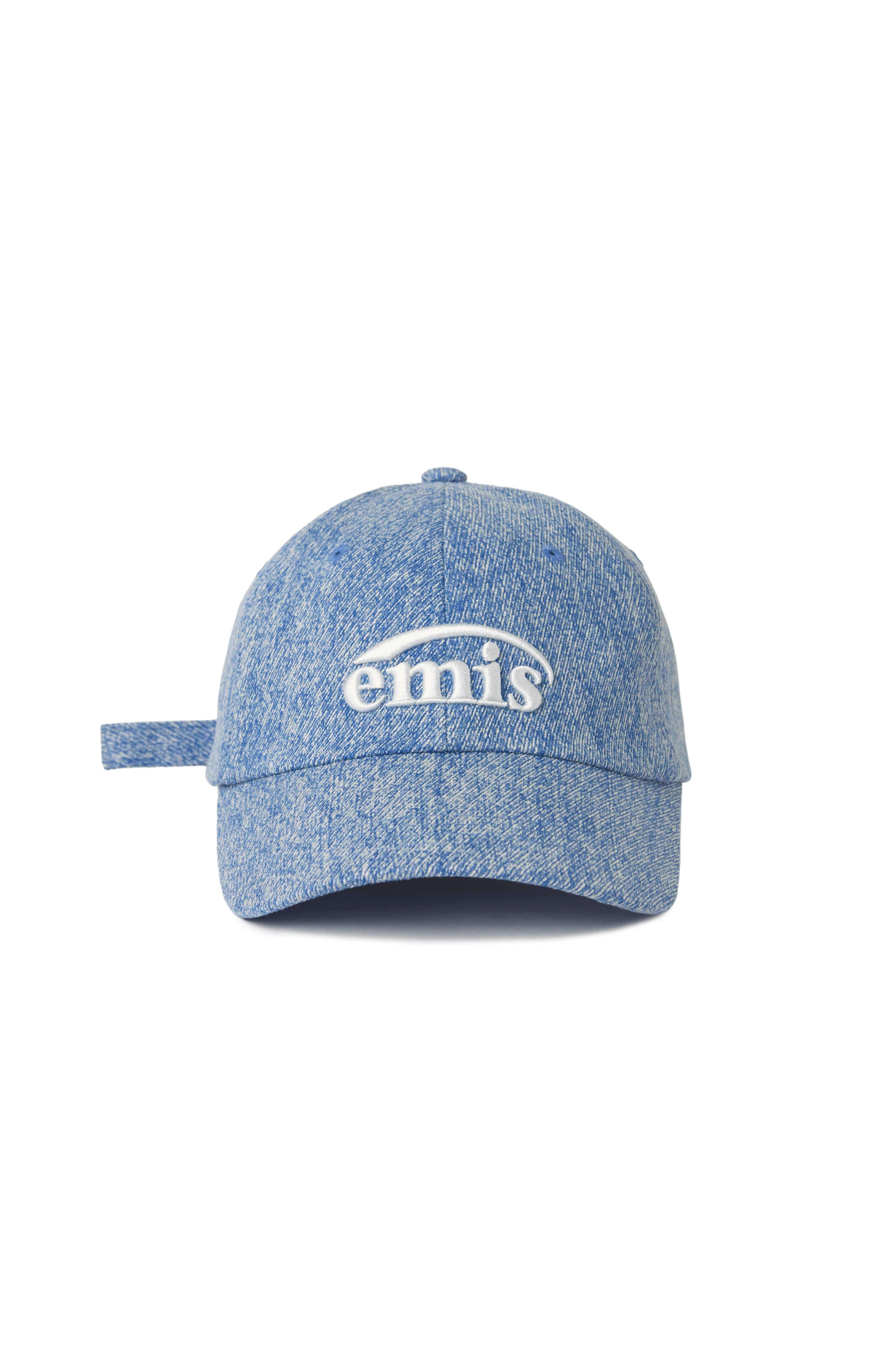 ❗🇰🇷韓國正版❗ emis 帽子 EMIS字母刺繡 新LOGO 牛仔 休閒可調節棒球帽 （3色可選）