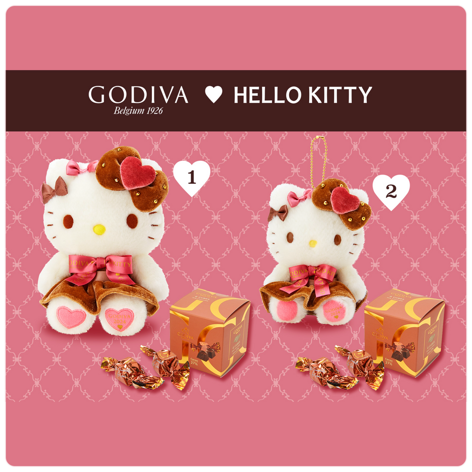 【有現貨】【Sanrio x Godiva 2024】Hello Kitty | My Melody | 玉桂狗 | Kuromi 情人節禮盒