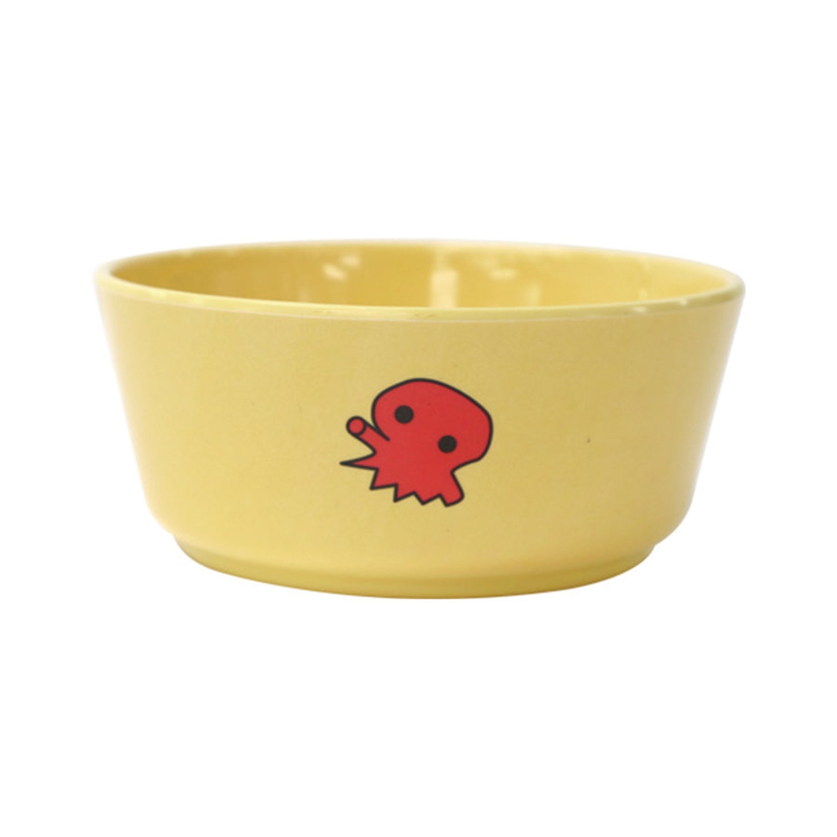 ❗️蠟筆小新❗️韓國正版 蠟筆小新 動畫款 黃色章魚碗 家用餐具 飯碗 塑膠碗