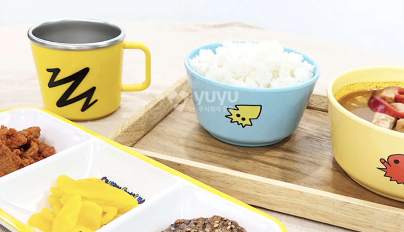 ❗️蠟筆小新❗️韓國正版 蠟筆小新 動畫款 淺藍魷魚碗 家用餐具 飯碗 塑膠碗
