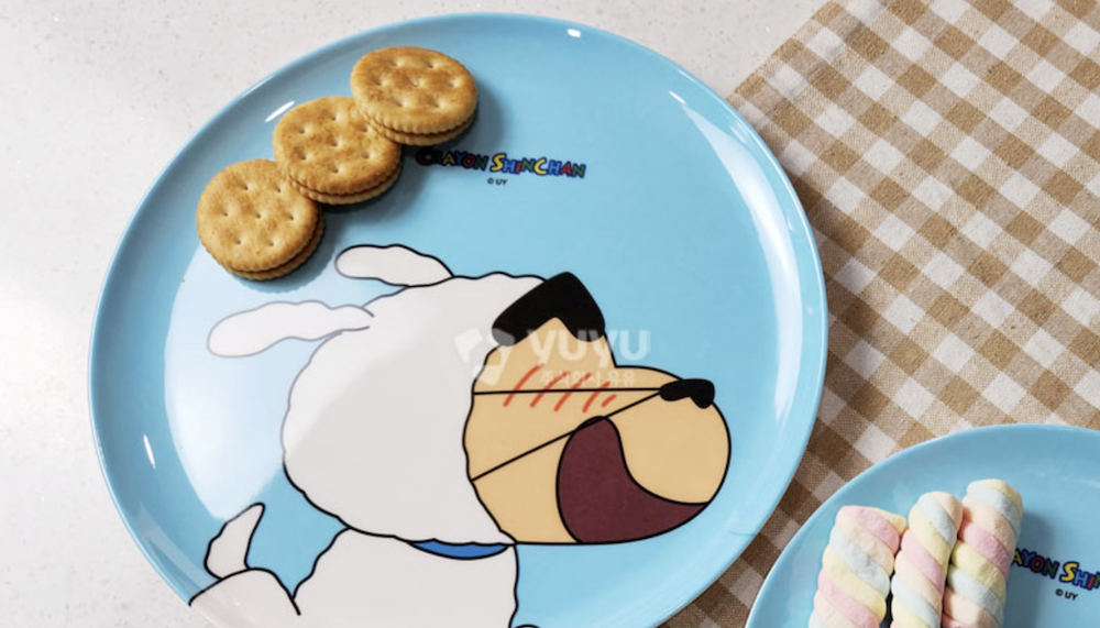 ❗️蠟筆小新❗️韓國正版 蠟筆小新 餐盤 淺盤 甜點盤 餐具 塑膠餐盤