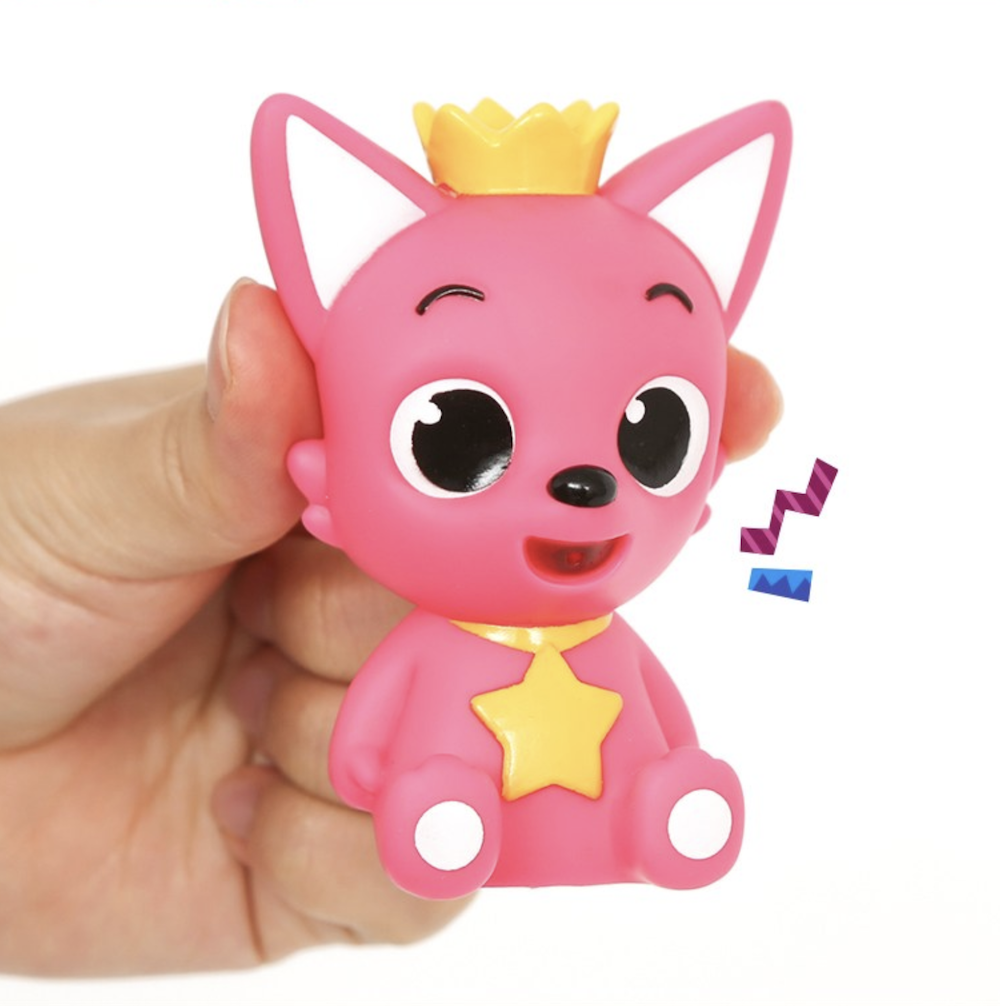 ❗🇰🇷韓國正版❗🇰🇷 pinkfong 碰碰狐 babyshark 鯊魚寶寶 洗澡玩偶 噴水玩偶 5入一組