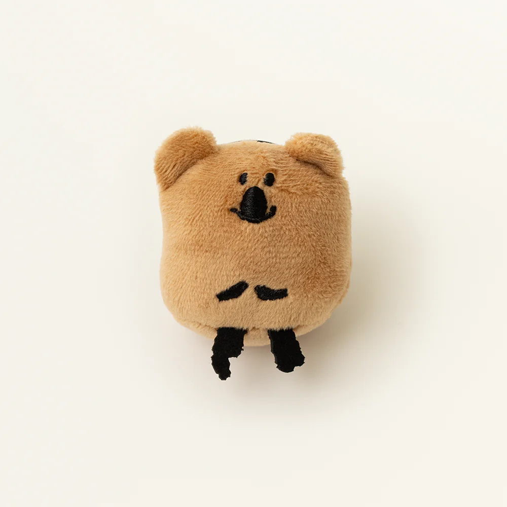 韓國🇰🇷 正版 Dinotaeng文創-Potato Quokkapop 微笑袋鼠 短尾袋鼠 矮袋鼠 棉花糖 立體娃娃手機支架