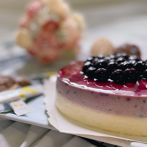 藍莓優格重乳酪蛋糕