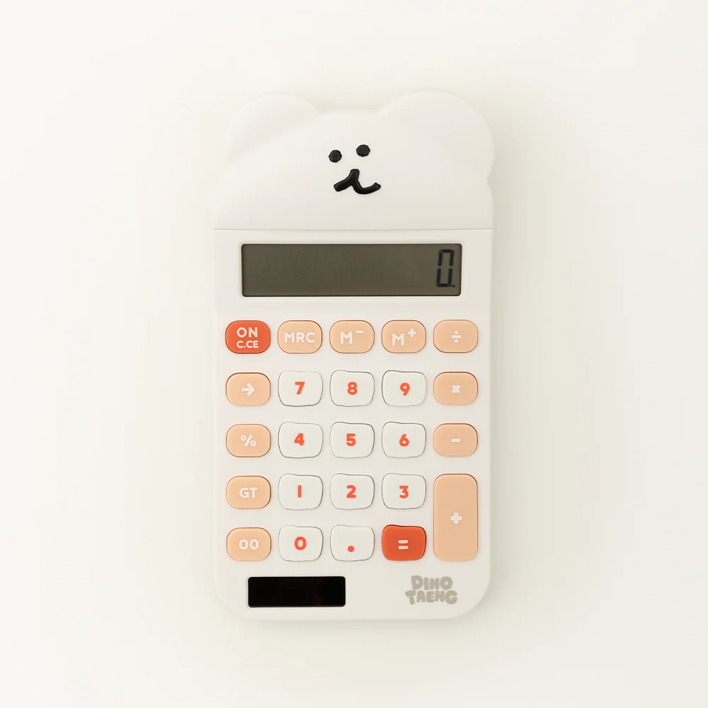 韓國🇰🇷 正版 Dinotaeng文創-Quokka & BOBO Calculator 微笑袋鼠 短尾袋鼠 矮袋鼠 棉花糖 造型計算機（2款）