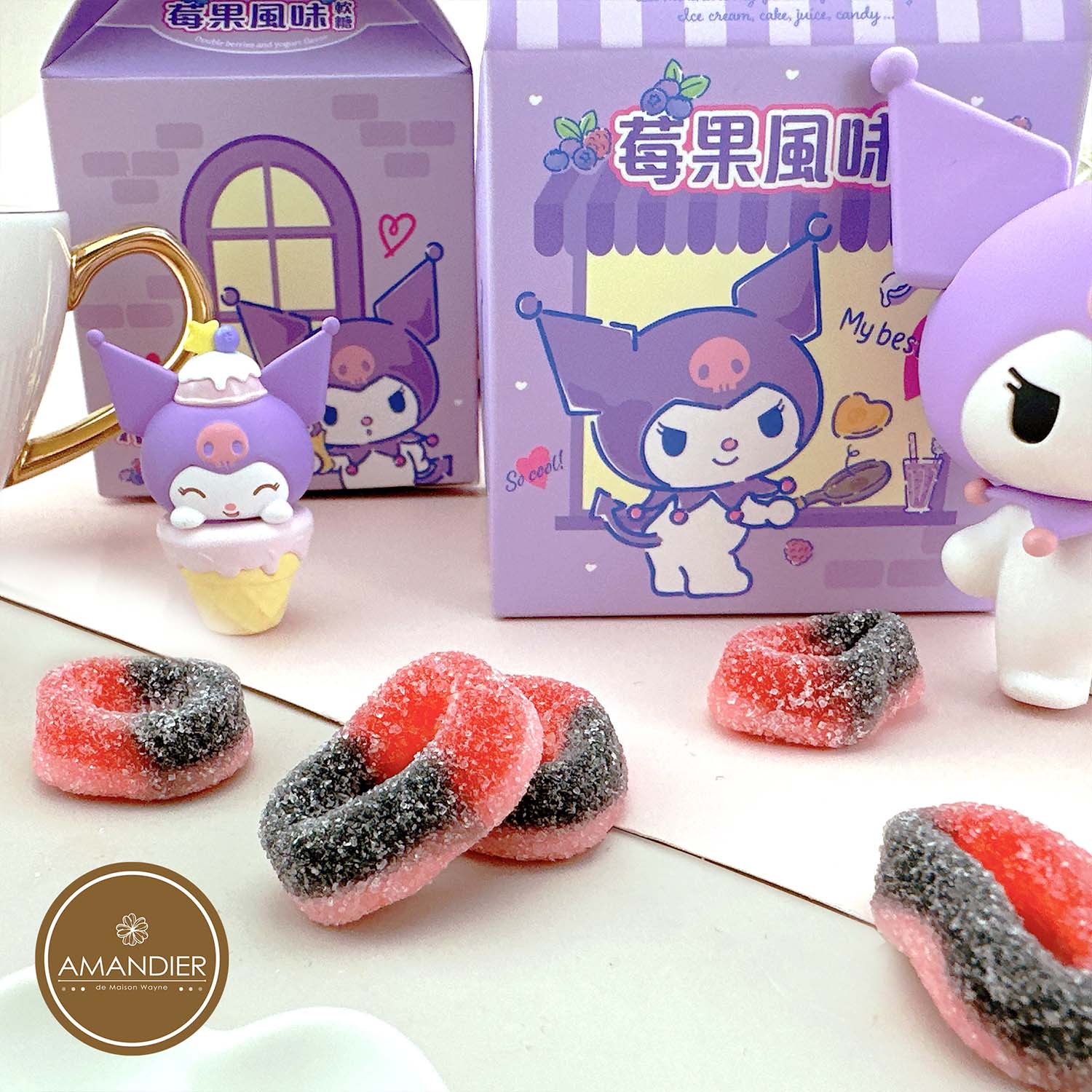 【雅蒙蒂】酷洛米Kuromi莓果風味軟糖