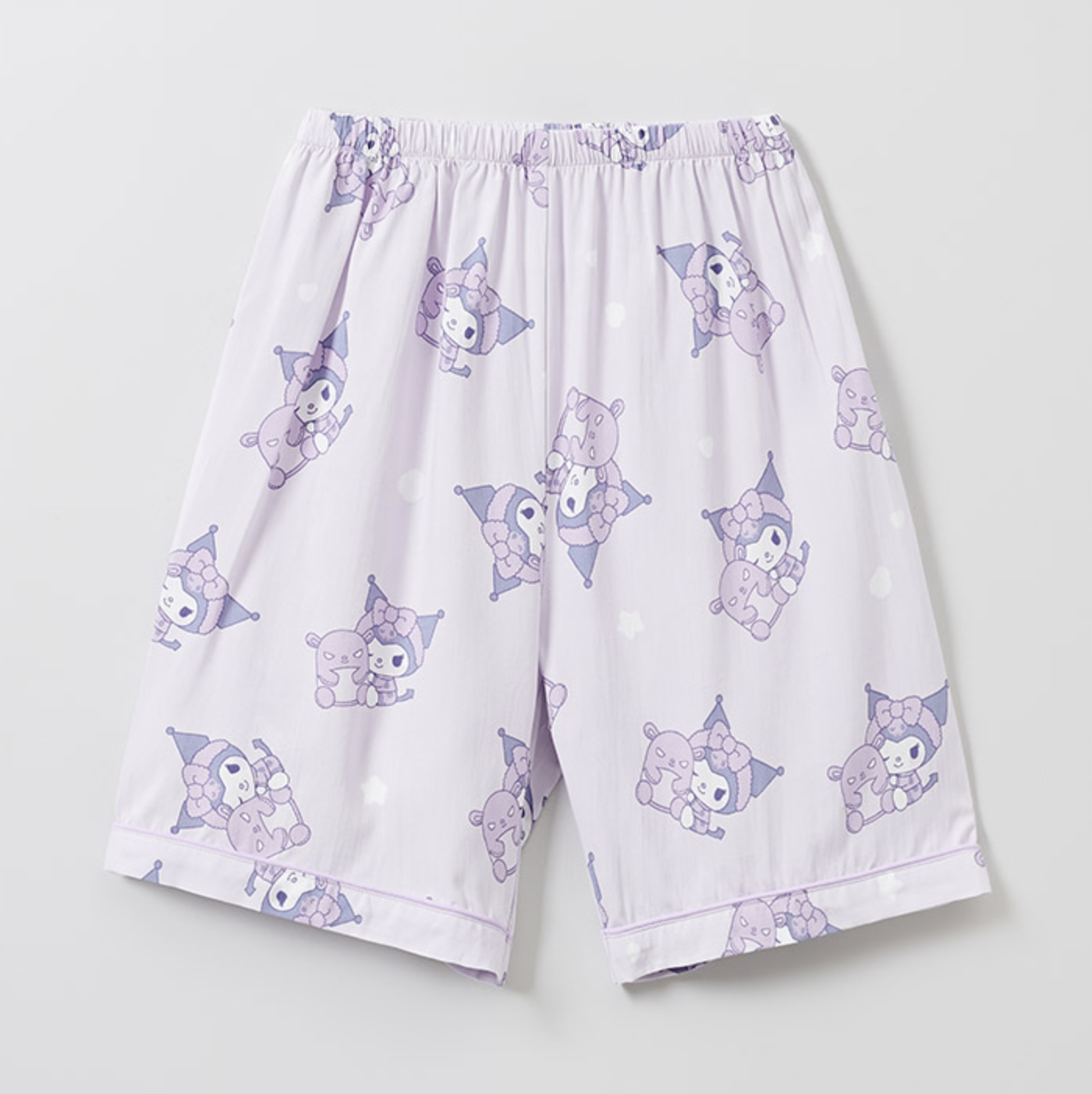 韓國🇰🇷 正版 三麗鷗系列 可羅米印花 薄款短袖睡衣套裝 淡紫色