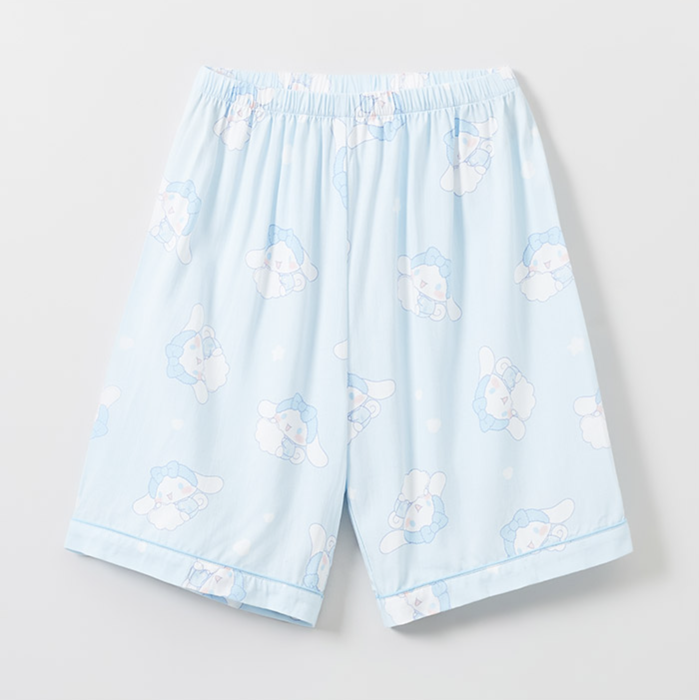 韓國🇰🇷 正版 三麗鷗系列 大耳狗印花 薄款短袖睡衣套裝 藍色