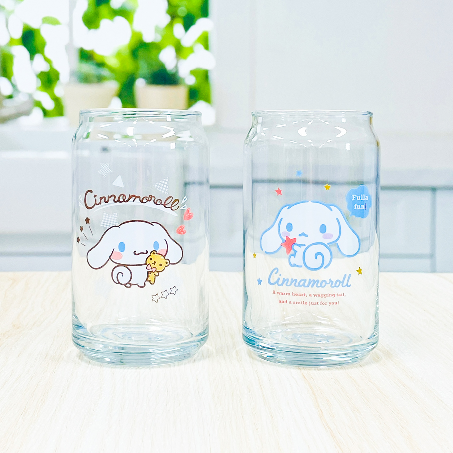 韓國🇰🇷 正版 三麗鷗 大耳狗 酷洛米 玻璃杯 水杯 飲料杯 果汁杯 2入組