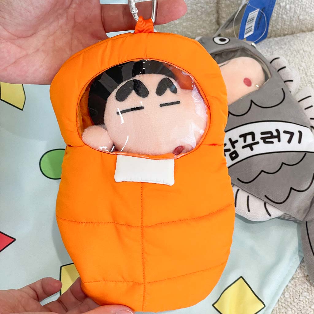 ❗🇰🇷❗韓國正品 蠟筆小新睡袋造型吊飾收納