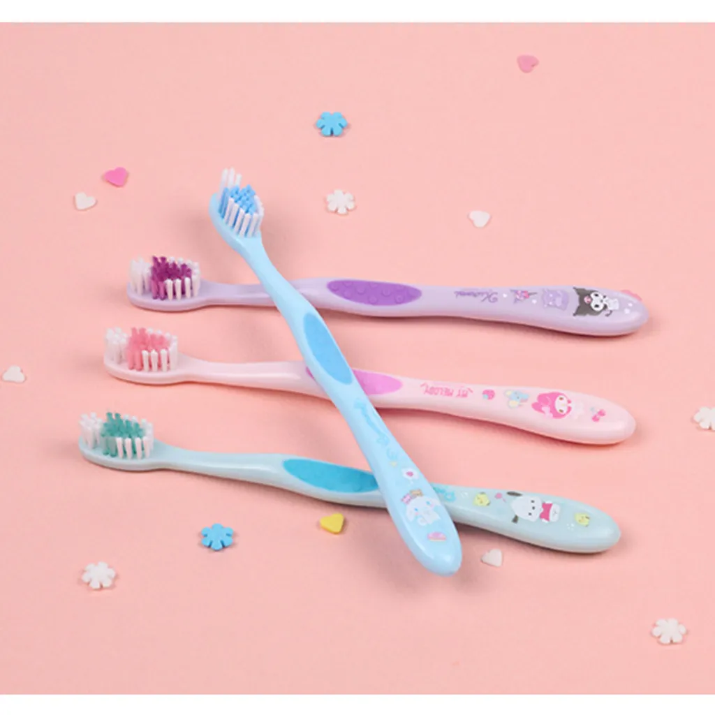 韓國🇰🇷 正版 三麗鷗 大耳狗 美樂蒂 酷洛米 帕恰狗 兒童牙刷 4入牙刷組