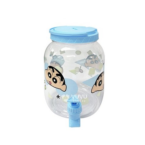 ❗蠟筆小新❗韓國正品 小型水桶 露營飲料桶 便攜式冷水壺 果茶桶 野餐水壺