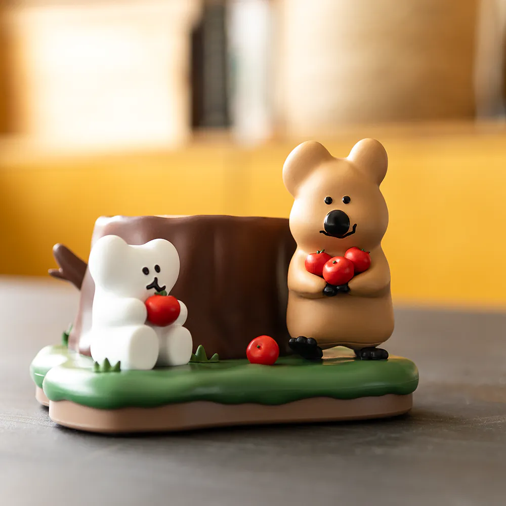 韓國🇰🇷 正版 Dinotaeng 短尾矮袋鼠 文創-APPLE PICKING WATCH CHARGER STAND 微笑袋鼠 短尾袋鼠 矮袋鼠 BOBO熊 手錶充電座