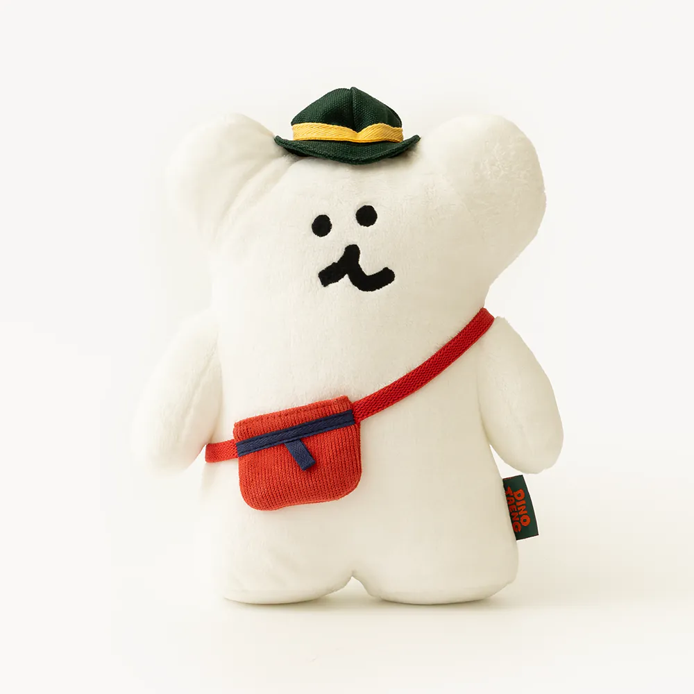 韓國🇰🇷 正版 Dinotaeng 短尾矮袋鼠 文創-BOBO in the Woods Plush Doll 微笑袋鼠 短尾袋鼠 矮袋鼠 BOBO熊 玩偶 抱枕