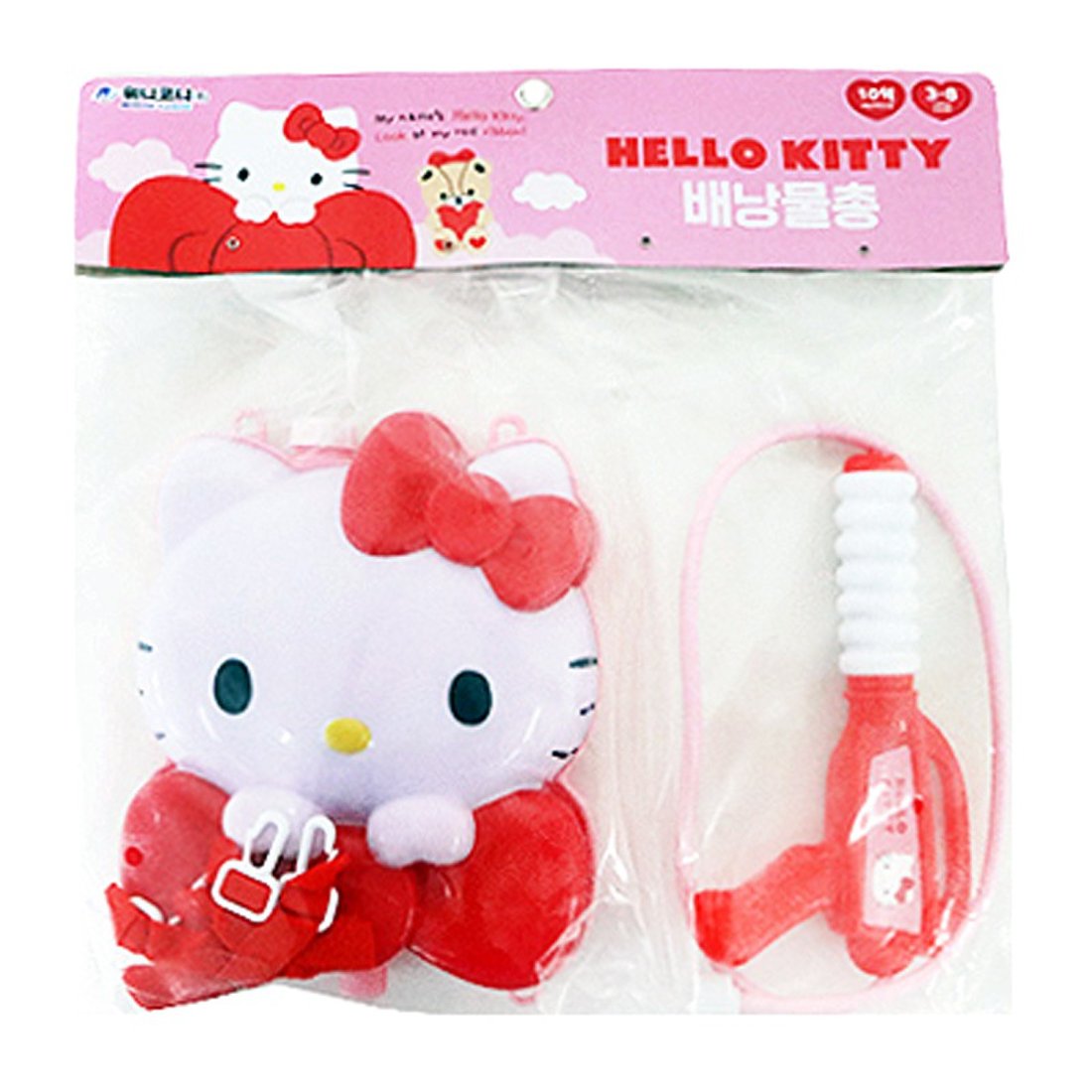 韓國🇰🇷 正版 三麗鷗 Hello Kitty 水槍 兒童水槍 可揹式水槍 夏日必備