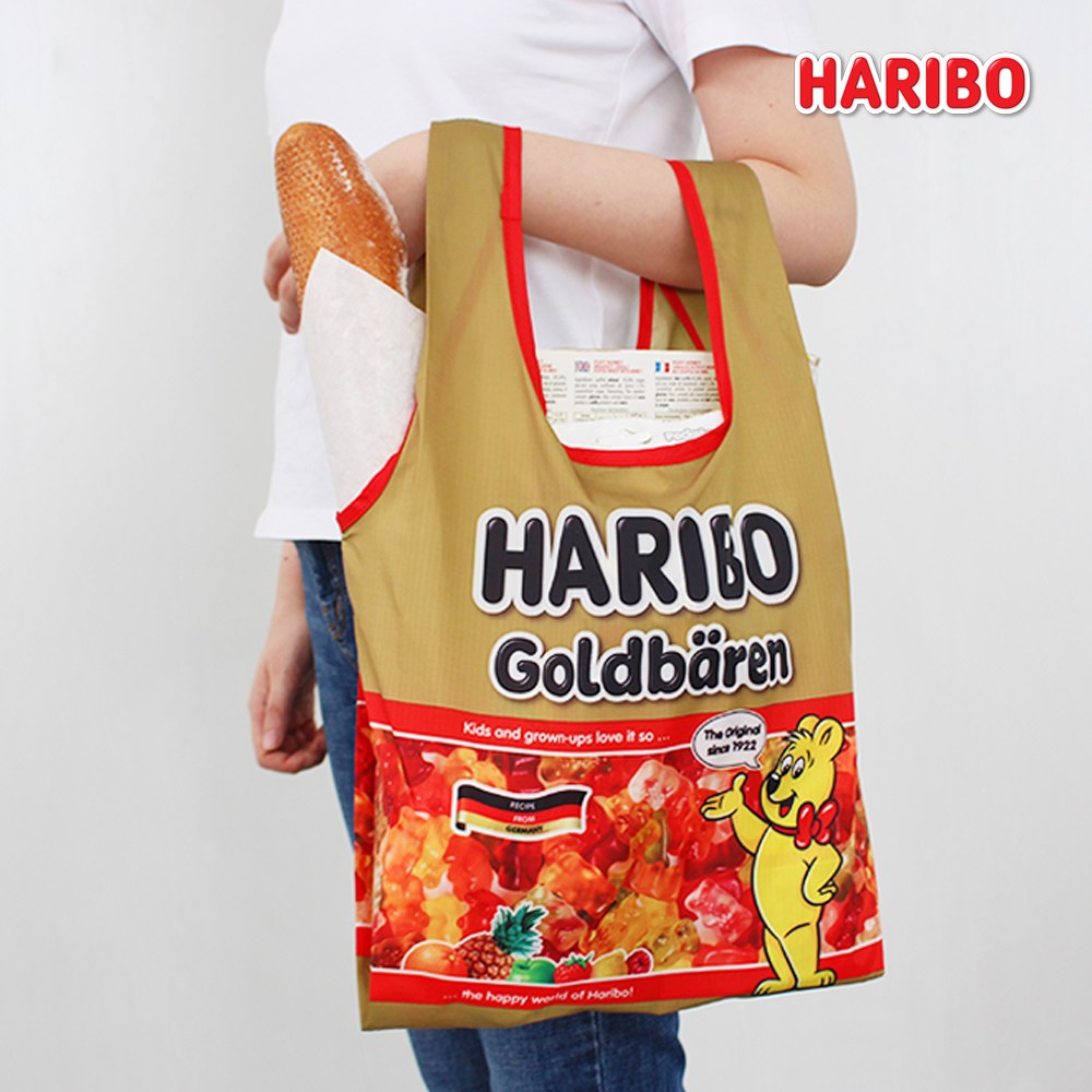 韓國 🇰🇷 正版 HARIBO 哈瑞寶系列購物袋 收納袋 