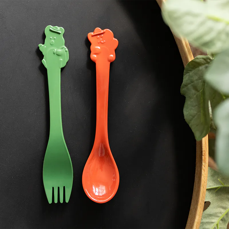 韓國🇰🇷 正版 Dinotaeng 短尾矮袋鼠 文創-Quokka & BOBO Picnic Cutlery Set 露營環保餐具套裝 餐具組