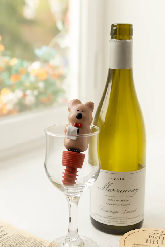 韓國🇰🇷 正版 Dinotaeng 短尾矮袋鼠 文創-QUOKKA Wine Stopper 酒瓶塞 